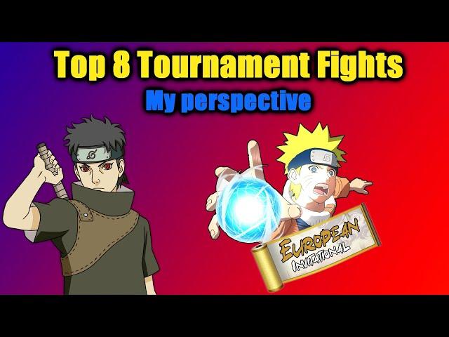 Naruto Storm 4 Top 8 EU Tournament | My Perspective, Thoughts & Mindset