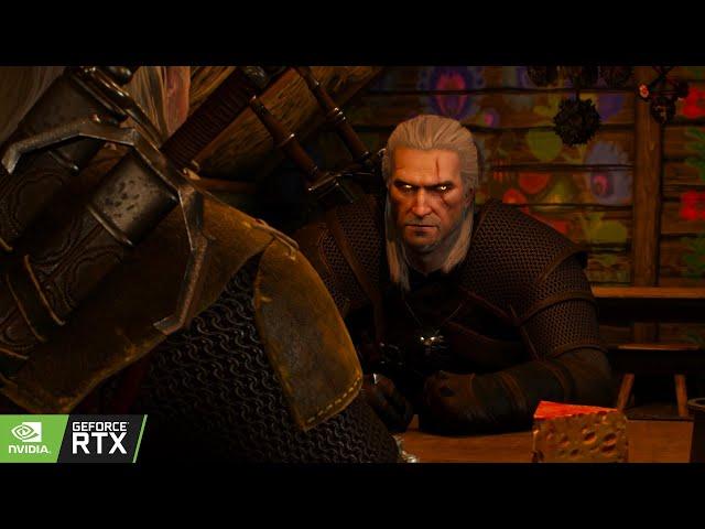 Gameplay With 190 MODS and Ray Tracing and DLSS | Witcher 3
