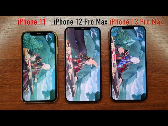 iPhone 13 Pro Max vs 12 Pro Max vs 11 AnTuTu & Geekbench 5 Scores