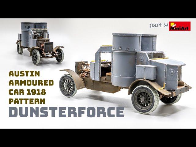 Gun Mounts, Weathering, and Rivets: Austin Armoured Car Build Part 9