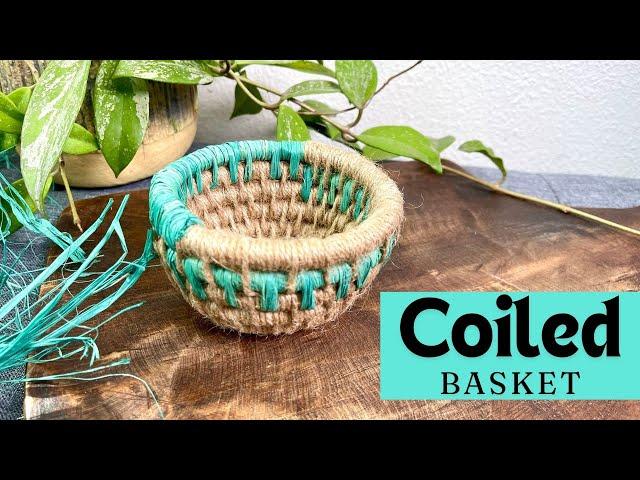 How to Coil a Basket for Beginners