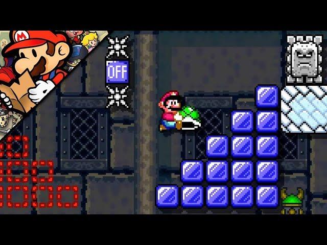 Paper Mario: The Thousand-Year Door Recreated in Mario Maker 2 (Hooktail Castle)