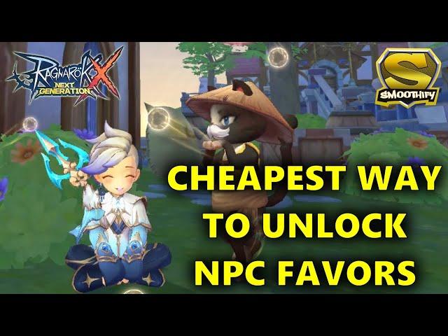 Ragnarok X: Next Generation - Cheapest Way To Unlock NPC Enchantment Favors [ENG]