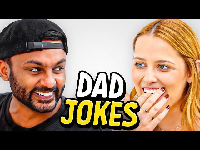 Dad Jokes | Don't laugh Challenge | Sath vs Kat | Raise Your Spirits