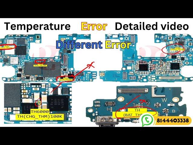 Temperature Error Types of Errors Detailed Video #technology #smartphone #service