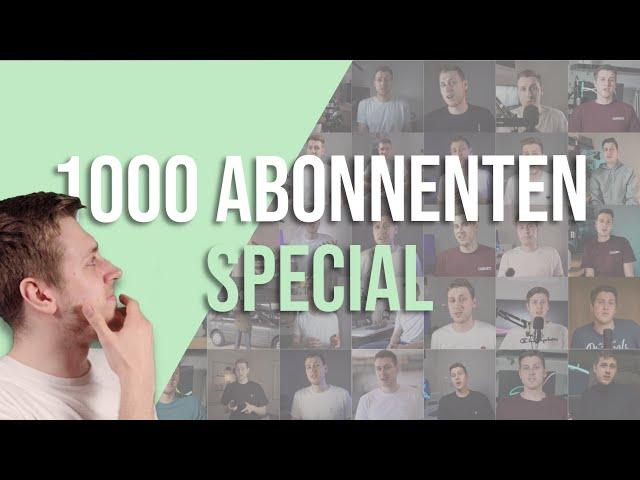 Der große Technikmonk Rückblick | 1000 Abonnenten Special + Gewinnspiel