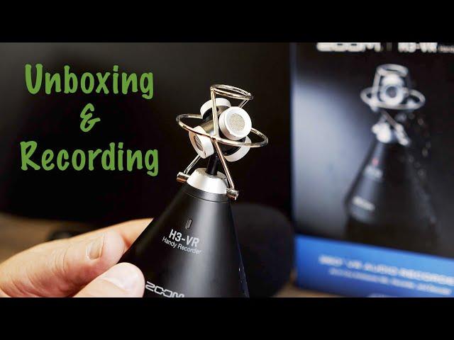 Unboxing Zoom H3-VR