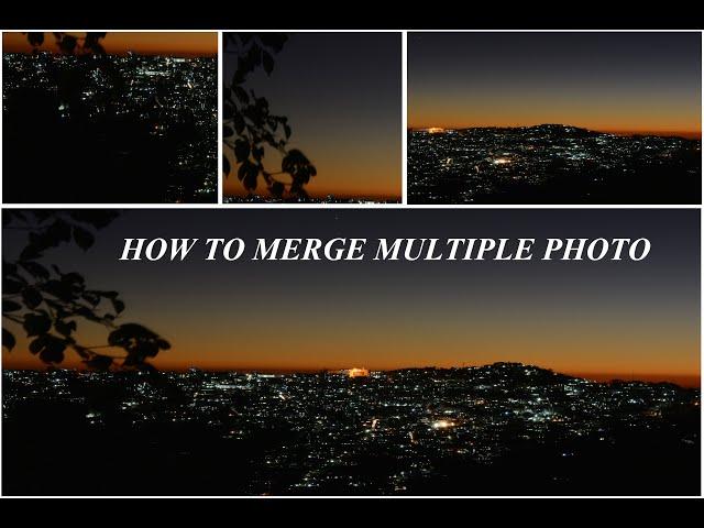 How to merge multiple Photo on Photoshop Cc (Ps Tutorial)