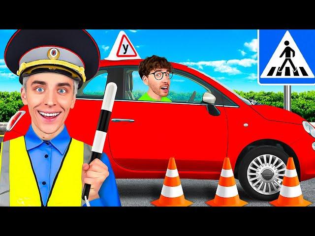 24 HOURS IN DRIVING SCHOOL !