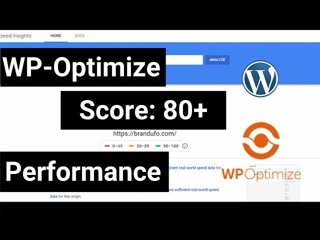 Best Settings for WordPress plugin WP-Optimize to optimize website google pagespeed Gtmetrix 2021