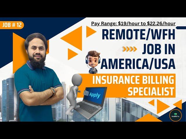 Earn 19-22 Dollars/Hr | Remote/Work From Home Job in USA | Insurance Medical Billing Specialist 2024