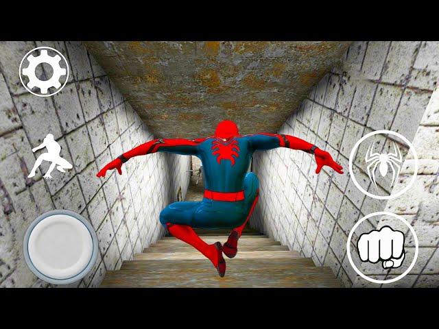 ESCAPING AS SPIDER-MAN IN GRANNY 3 TRAIN ESCAPE ENDING!