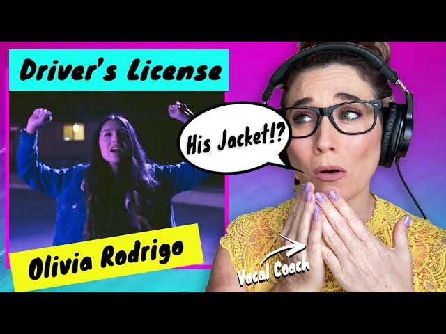 Singing Teacher Reacts drivers license - Olivia Rodrigo | WOW! She was...