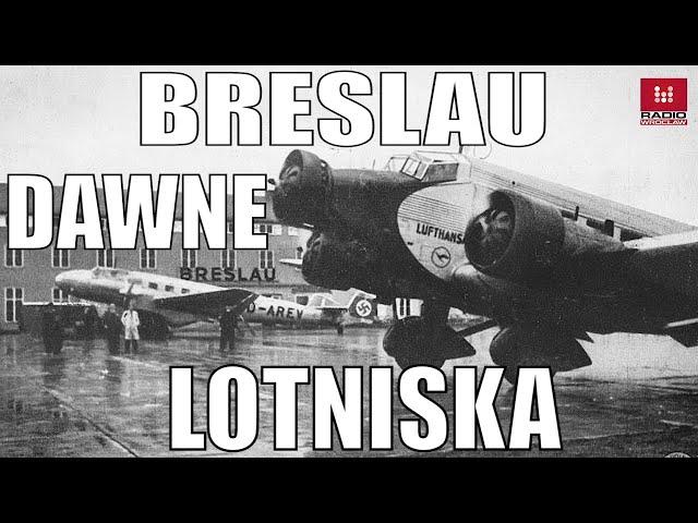 Dawne Lotniska #Flughafen #Breslau. Gdzie lądowały samoloty we Wrocławiu?