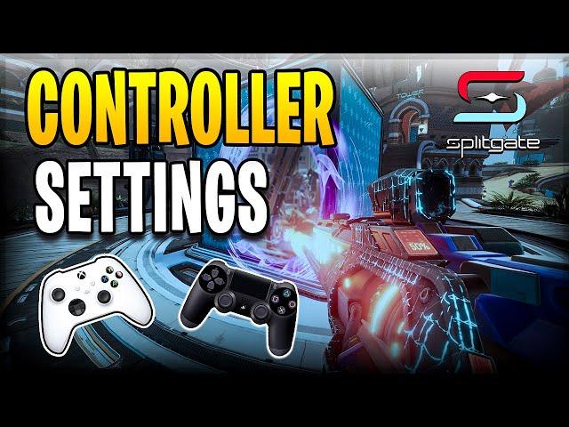 SPLITGATE BEST CONTROLLER SETTINGS - From A PRO Controller Player