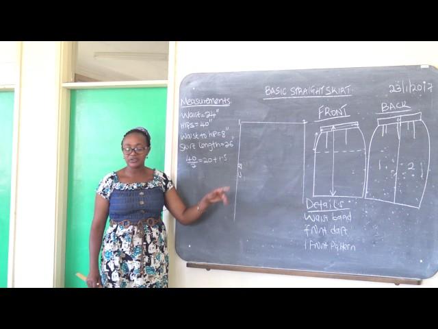 Fashion and Design lesson 10 Pattern Drafting a Dress Part 1