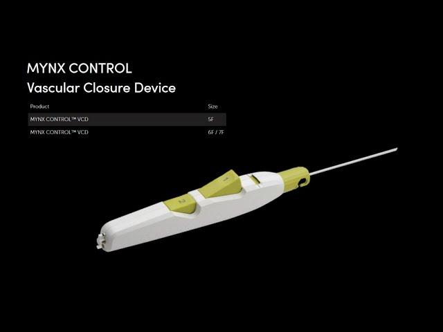 Mynx Control Vascular Closure Device Deployment