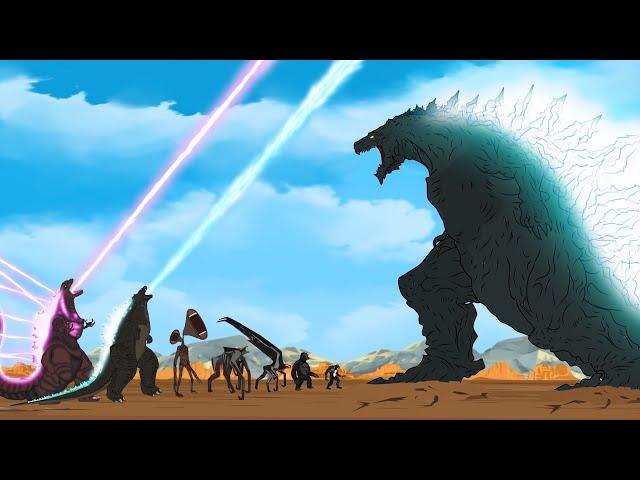 GODZILLA EARTH, SHIN GODZILLA, SIREN HEAD,  KONG, VENOM, MUTO: Size Comparison 2021/ ANIMATION SKILL