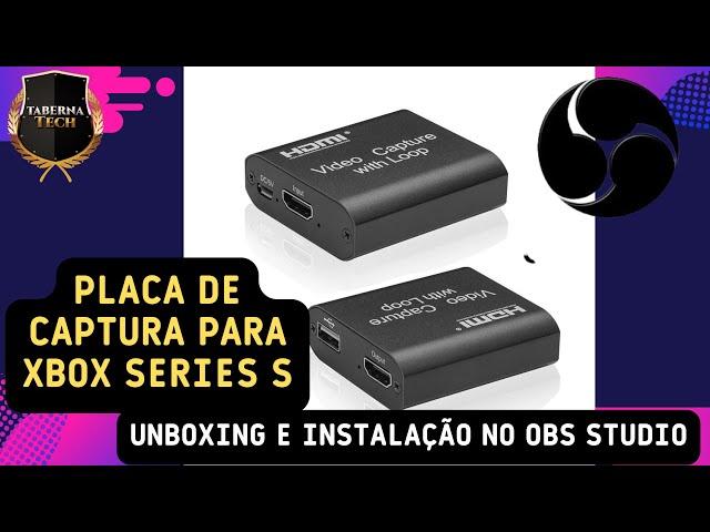 Placa de Captura Rullz/Lotus - Unboxing e instalação e Configurando (Com áudio) no OBS Studio.