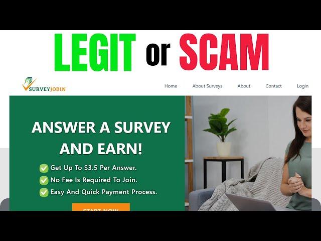 SurveyJobin.com Review - Is It Legit or Scam (2024)