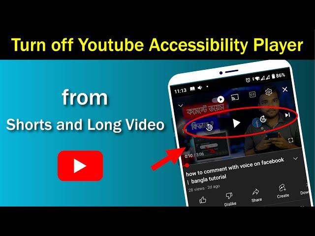 How To Remove Play, Pause, Next Pause Button From Youtube Shorts and Long video