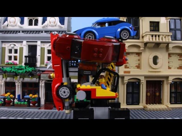 LEGO Experimental Magnetic Vehicle! STOP MOTION | Billy Bricks | WildBrain - Cartoon Super Heroes