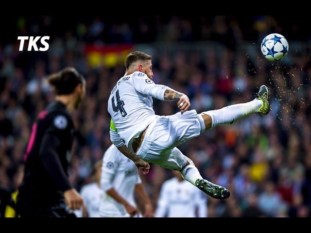 Sergio Ramos •The Spanish Wall • Craziest tackles and Defending 2016 HD