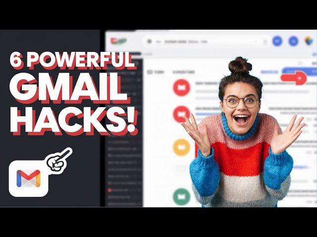 GMAIL HACKS EXPOSED!  Boost Productivity with These 6 Secret Tricks!