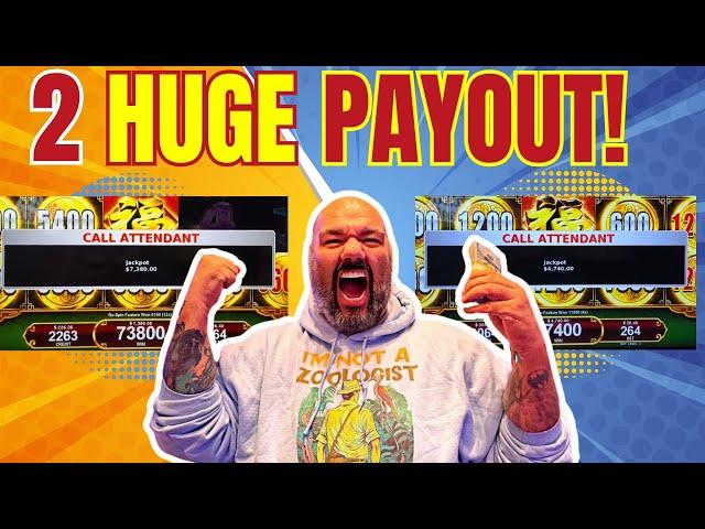 HANDPAY DOMINATION! GREATEST DAY IN CASINO HISTORY!! with VegasLowRoller