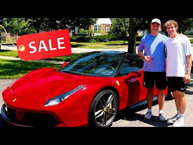 I SURPRISED my DAD with a FERRARI for his Birthday!