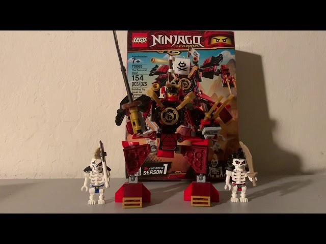 Lego ninjago legacy samurai mech set review