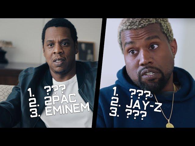 Rappers Name Their Top 5 Favorite Rappers of ALL-TIME! (Jay-Z, Kanye West, Diddy, Lil Wayne & more)