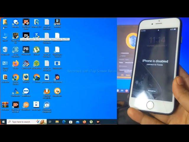 Iphone 6/6+ disabled️passcode bypass done by unlock toolwith sim Unlock tool ramdisk passcode