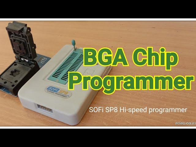 IC PROGRAMMER.Chip programming method