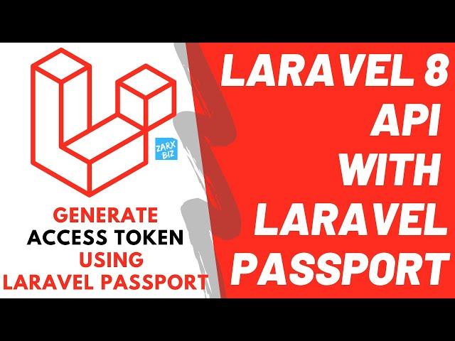 Generate access token using laravel passport | Laravel 8 REST API Part 7