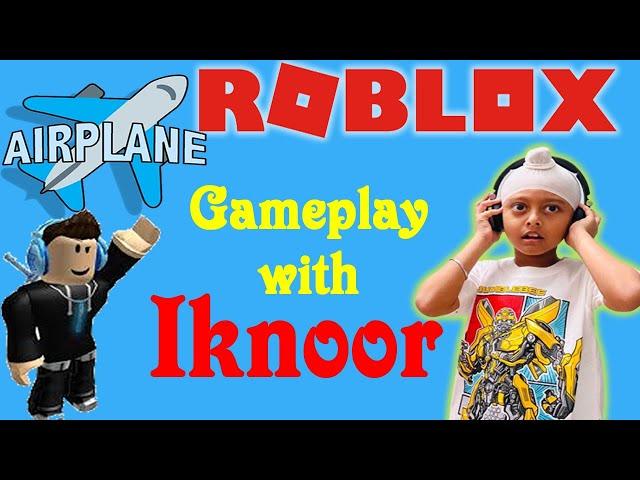 Roblox Gameplay with IKNOOR ll Iknoor's World ll Ipad ll Kids Gamer India