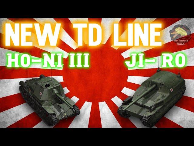 HO-NI III, JI-RO: NEW Japanese TD Line!! II Wot Console - World of Tanks Console Modern Armour