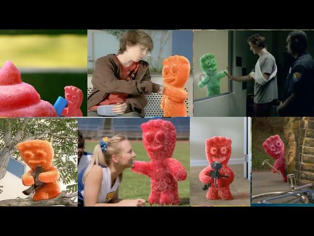 Sour Patch Kids Commercials Compilation Sour Sweet Gone Ads Review