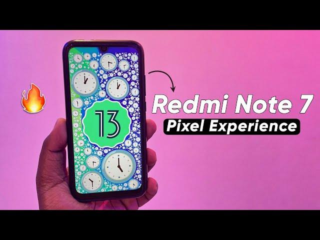 Pixel Experience Plus 13 for Redmi Note 7 - Official Android 13 Update - Gcam Go