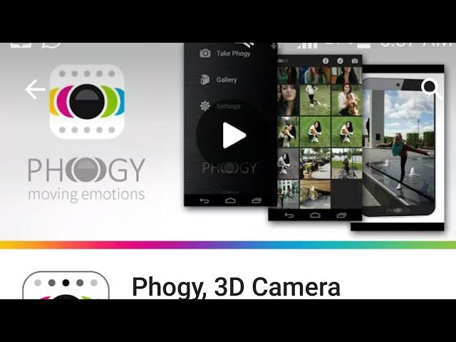 Have You Create 3D Effect Picture - Try Phogy App