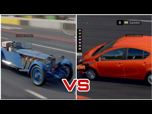 2 in 1 Odl CAR vs new racing CAR how win Gran Turismo™ 7 game sameer Sports YouTube