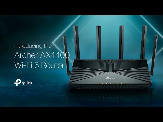 Archer AX4400 Dual-Band WiFi 6 Router | Experience High-Performance WiFi 6