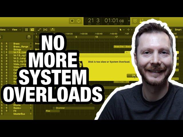 Logic Pro System Overload Fix