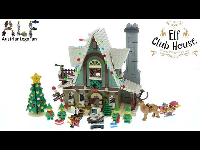 LEGO Winter Village 10275 Elf Club House Speed Build