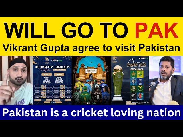 Indian Media beautiful reaction on India visiting Pakistan for Champions Trophy 2025 | Vikrant Gupta