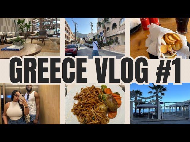 Akasha Beach Hotel Room Tour! - GREECE VLOG #1 (From April 2024 )