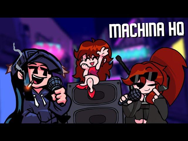 The warmup. | FNF Machina (HQ), But Cassette Girl Vs. Tactie ft. GF! - FNF Vs. Cassette Girl Mod