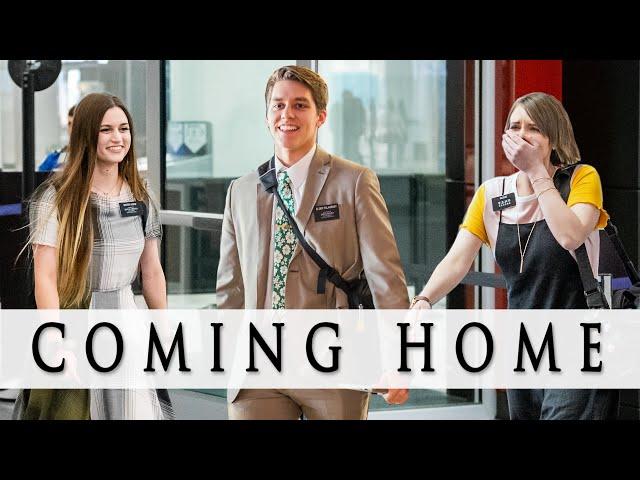 Missionaries Coming Home  |  Emotional Airport Homecomings!