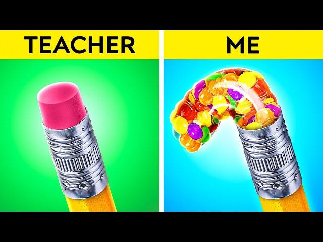 TEACHER vs. STUDENT CHALLENGE || Who Wins in This Showdown? Funny School Moments by 123 GO! SCHOOL