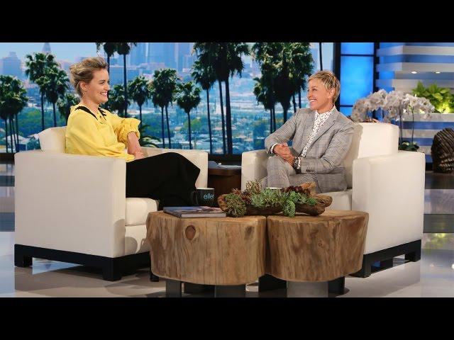 Taylor Schilling's Amusing Ellen Debut